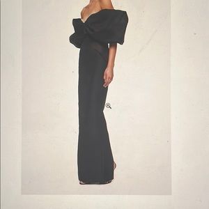 Rachel Gilbert Xavier cotton silk gown